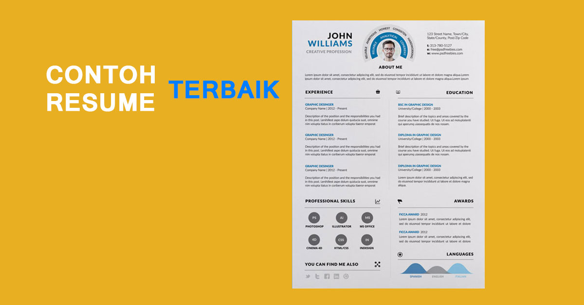 Contoh Resume - Talktomartyb